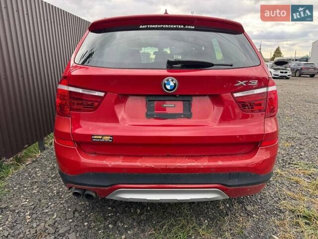 Красный БМВ Х3, объемом двигателя 2 л и пробегом 100 тыс. км за 9700 $, фото 3 на Automoto.ua