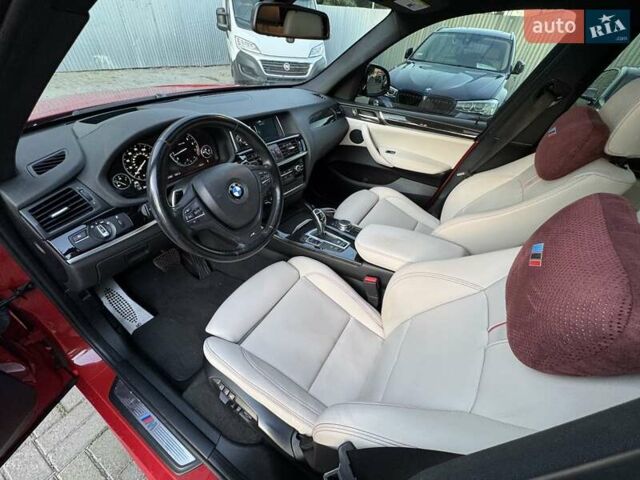 Красный БМВ Х3, объемом двигателя 2 л и пробегом 122 тыс. км за 22900 $, фото 16 на Automoto.ua