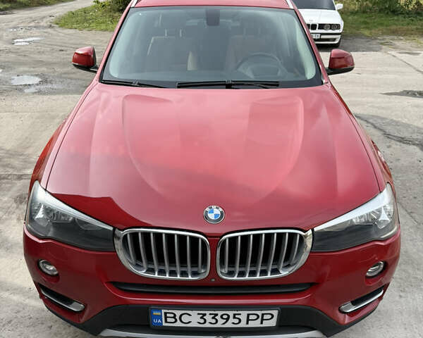 Красный БМВ Х3, объемом двигателя 2 л и пробегом 93 тыс. км за 15300 $, фото 1 на Automoto.ua