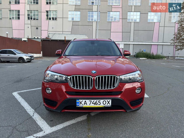 Красный БМВ Х3, объемом двигателя 2 л и пробегом 64 тыс. км за 17499 $, фото 1 на Automoto.ua