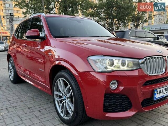 Красный БМВ Х3, объемом двигателя 2 л и пробегом 122 тыс. км за 22900 $, фото 2 на Automoto.ua