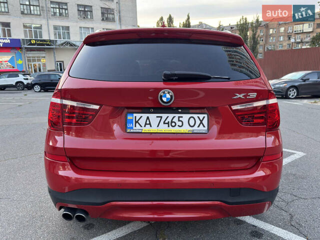 Красный БМВ Х3, объемом двигателя 2 л и пробегом 64 тыс. км за 17499 $, фото 3 на Automoto.ua