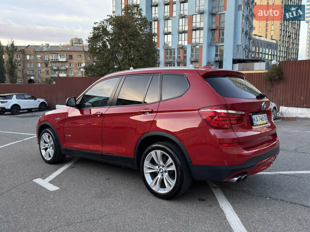 Красный БМВ Х3, объемом двигателя 2 л и пробегом 64 тыс. км за 17499 $, фото 5 на Automoto.ua
