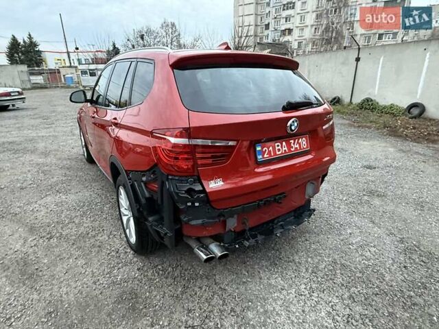 Червоний БМВ Х3, об'ємом двигуна 2 л та пробігом 187 тис. км за 10800 $, фото 4 на Automoto.ua