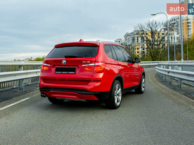 Красный БМВ Х3, объемом двигателя 2 л и пробегом 180 тыс. км за 16200 $, фото 1 на Automoto.ua