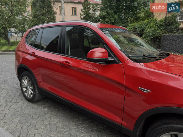 Красный БМВ Х3, объемом двигателя 2 л и пробегом 52 тыс. км за 19500 $, фото 7 на Automoto.ua