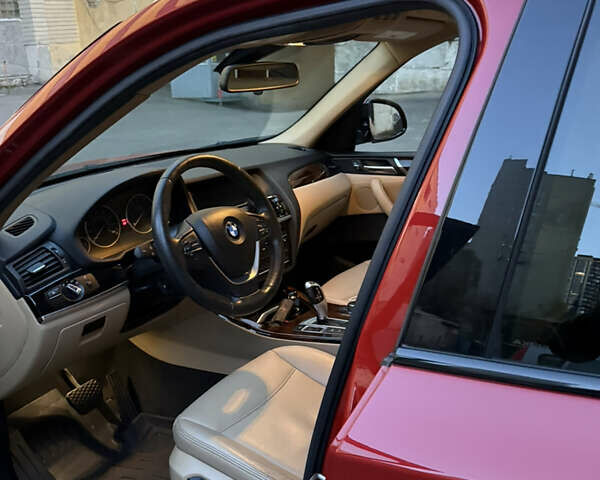 Красный БМВ Х3, объемом двигателя 2 л и пробегом 134 тыс. км за 21500 $, фото 20 на Automoto.ua