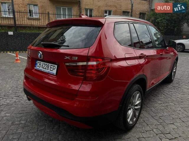Красный БМВ Х3, объемом двигателя 2 л и пробегом 56 тыс. км за 17600 $, фото 9 на Automoto.ua