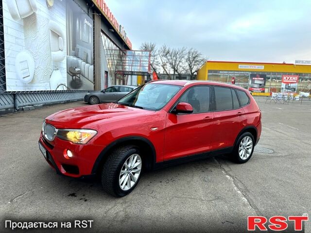 Красный БМВ Х3, объемом двигателя 2 л и пробегом 150 тыс. км за 19500 $, фото 2 на Automoto.ua