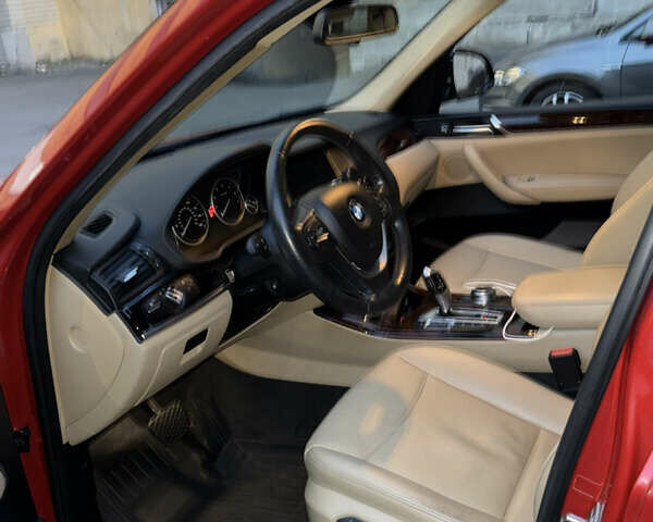 Красный БМВ Х3, объемом двигателя 2 л и пробегом 134 тыс. км за 21500 $, фото 12 на Automoto.ua