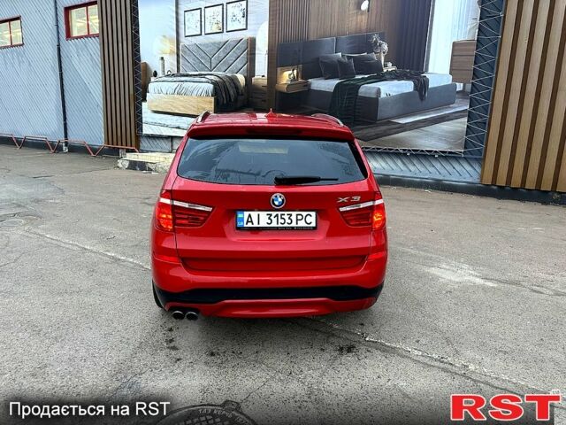 Красный БМВ Х3, объемом двигателя 2 л и пробегом 150 тыс. км за 19500 $, фото 5 на Automoto.ua