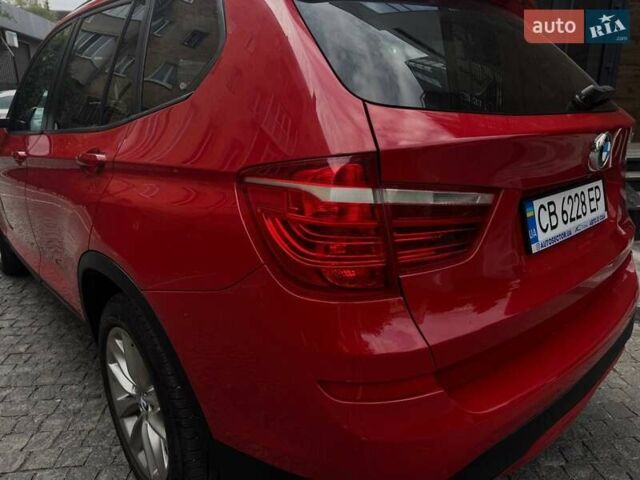 Красный БМВ Х3, объемом двигателя 2 л и пробегом 56 тыс. км за 17600 $, фото 14 на Automoto.ua