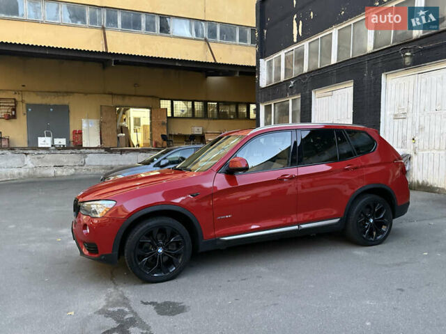 Красный БМВ Х3, объемом двигателя 2 л и пробегом 134 тыс. км за 21500 $, фото 3 на Automoto.ua