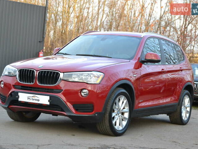 Красный БМВ Х3, объемом двигателя 2 л и пробегом 157 тыс. км за 13450 $, фото 1 на Automoto.ua