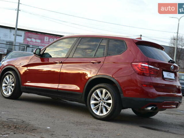 Красный БМВ Х3, объемом двигателя 2 л и пробегом 157 тыс. км за 13450 $, фото 10 на Automoto.ua