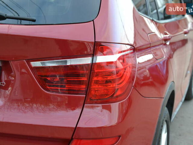 Красный БМВ Х3, объемом двигателя 2 л и пробегом 157 тыс. км за 13450 $, фото 17 на Automoto.ua