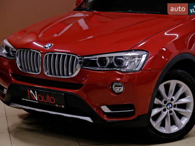 Красный БМВ Х3, объемом двигателя 2 л и пробегом 53 тыс. км за 17900 $, фото 10 на Automoto.ua