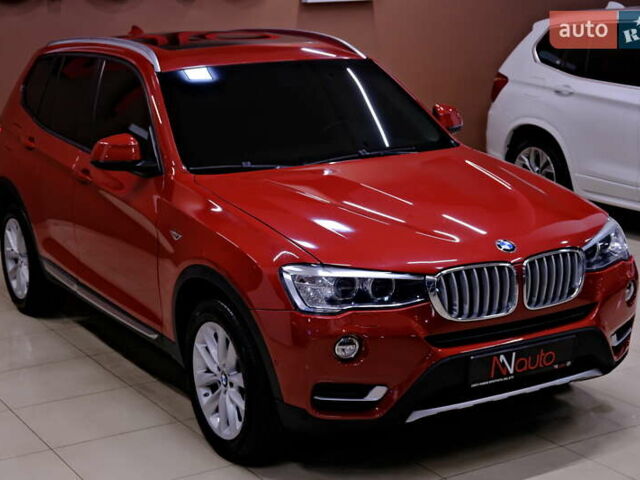 Красный БМВ Х3, объемом двигателя 2 л и пробегом 53 тыс. км за 17900 $, фото 3 на Automoto.ua