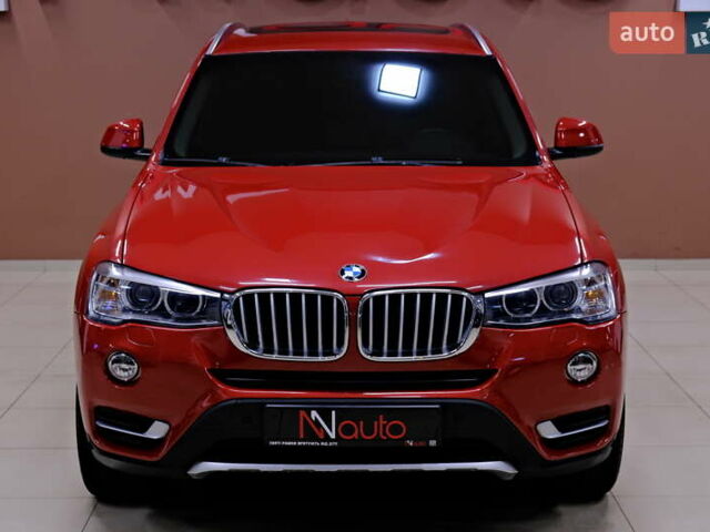 Красный БМВ Х3, объемом двигателя 2 л и пробегом 53 тыс. км за 17900 $, фото 1 на Automoto.ua