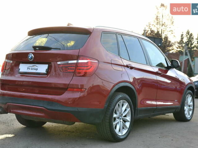 Красный БМВ Х3, объемом двигателя 2 л и пробегом 157 тыс. км за 13450 $, фото 7 на Automoto.ua