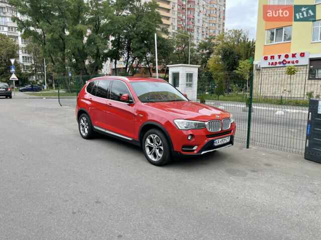 Красный БМВ Х3, объемом двигателя 2 л и пробегом 60 тыс. км за 27000 $, фото 1 на Automoto.ua