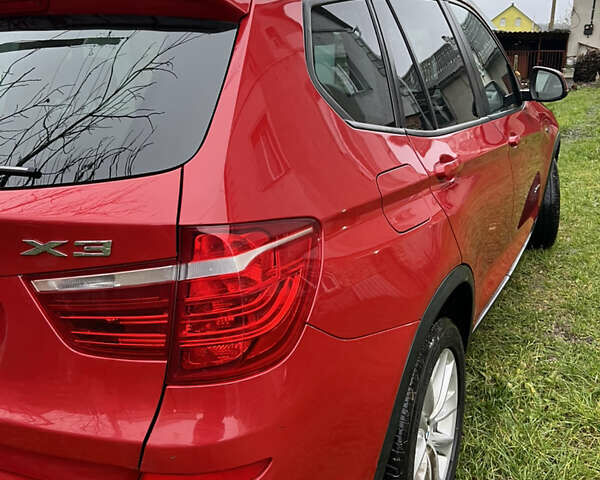 Красный БМВ Х3, объемом двигателя 2 л и пробегом 243 тыс. км за 14500 $, фото 4 на Automoto.ua