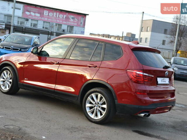 Красный БМВ Х3, объемом двигателя 2 л и пробегом 157 тыс. км за 13450 $, фото 9 на Automoto.ua