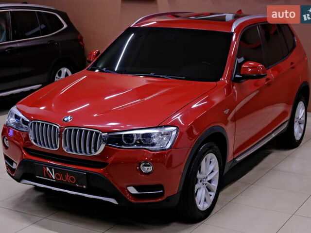 Красный БМВ Х3, объемом двигателя 2 л и пробегом 53 тыс. км за 17900 $, фото 2 на Automoto.ua
