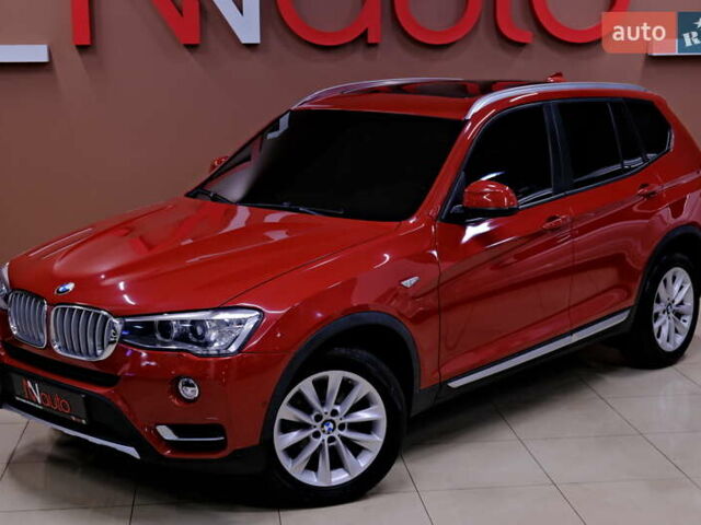 Красный БМВ Х3, объемом двигателя 2 л и пробегом 53 тыс. км за 17900 $, фото 8 на Automoto.ua