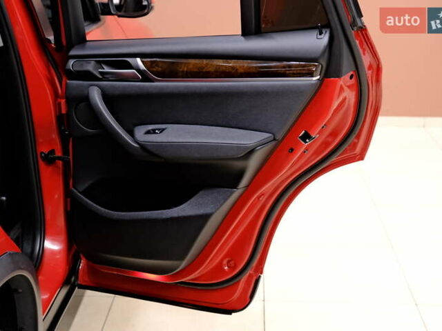 Красный БМВ Х3, объемом двигателя 2 л и пробегом 53 тыс. км за 17900 $, фото 37 на Automoto.ua