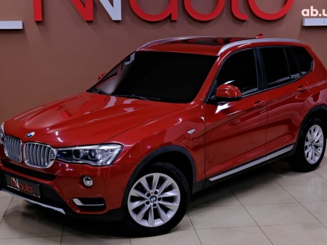 Червоний БМВ Х3, об'ємом двигуна 2 л та пробігом 53 тис. км за 17900 $, фото 1 на Automoto.ua