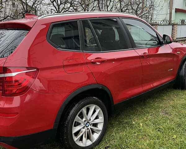 Красный БМВ Х3, объемом двигателя 2 л и пробегом 243 тыс. км за 14500 $, фото 3 на Automoto.ua
