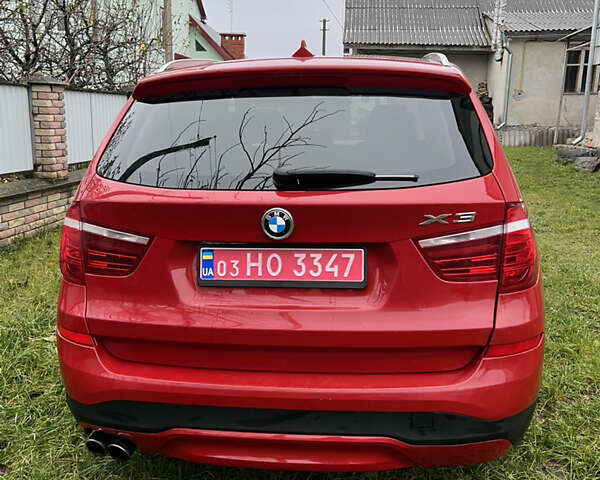 Красный БМВ Х3, объемом двигателя 2 л и пробегом 243 тыс. км за 14500 $, фото 5 на Automoto.ua