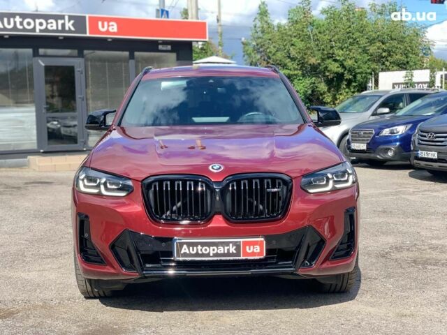 Червоний БМВ Х3, об'ємом двигуна 3 л та пробігом 35 тис. км за 47690 $, фото 1 на Automoto.ua