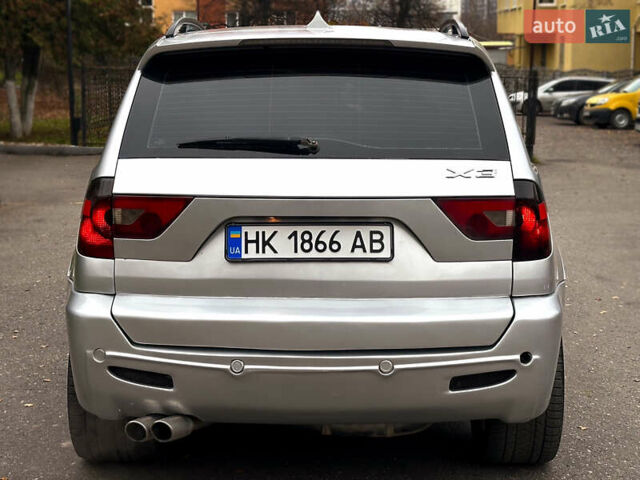 Серый БМВ Х3, объемом двигателя 3 л и пробегом 339 тыс. км за 6555 $, фото 4 на Automoto.ua