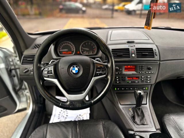 Серый БМВ Х3, объемом двигателя 3 л и пробегом 339 тыс. км за 6555 $, фото 13 на Automoto.ua