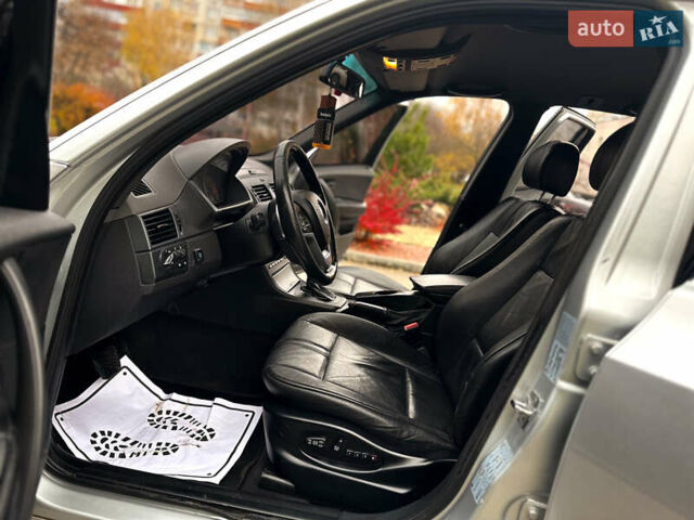 Серый БМВ Х3, объемом двигателя 3 л и пробегом 339 тыс. км за 6555 $, фото 8 на Automoto.ua