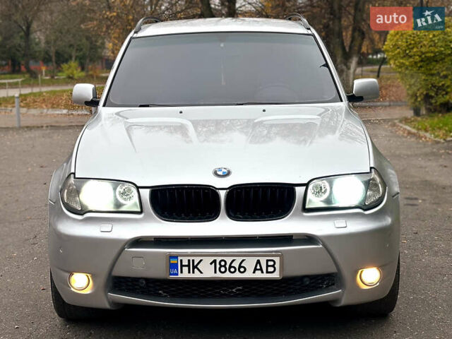 Серый БМВ Х3, объемом двигателя 3 л и пробегом 339 тыс. км за 6555 $, фото 1 на Automoto.ua