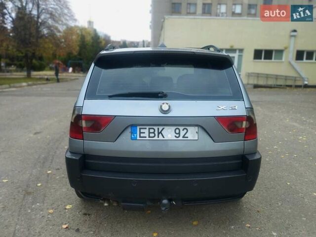 Серый БМВ Х3, объемом двигателя 3 л и пробегом 402 тыс. км за 5700 $, фото 5 на Automoto.ua