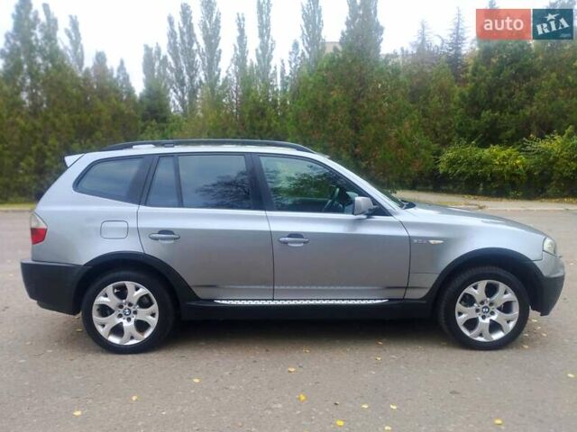 Серый БМВ Х3, объемом двигателя 3 л и пробегом 402 тыс. км за 5700 $, фото 3 на Automoto.ua