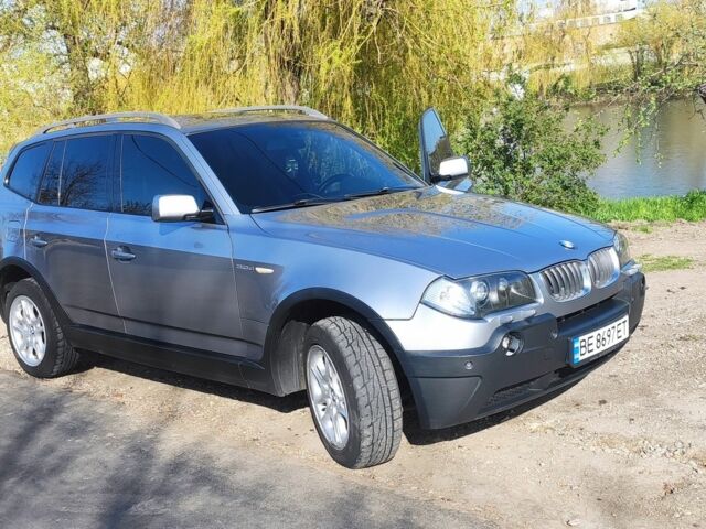 Серый БМВ Х3, объемом двигателя 3 л и пробегом 400 тыс. км за 7900 $, фото 2 на Automoto.ua