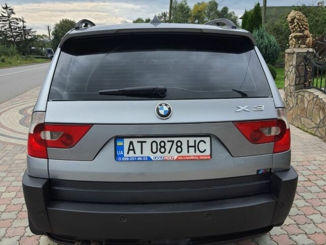 Серый БМВ Х3, объемом двигателя 2.5 л и пробегом 320 тыс. км за 7000 $, фото 1 на Automoto.ua