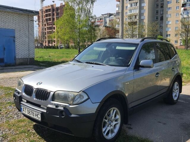Серый БМВ Х3, объемом двигателя 2.5 л и пробегом 320 тыс. км за 7000 $, фото 3 на Automoto.ua