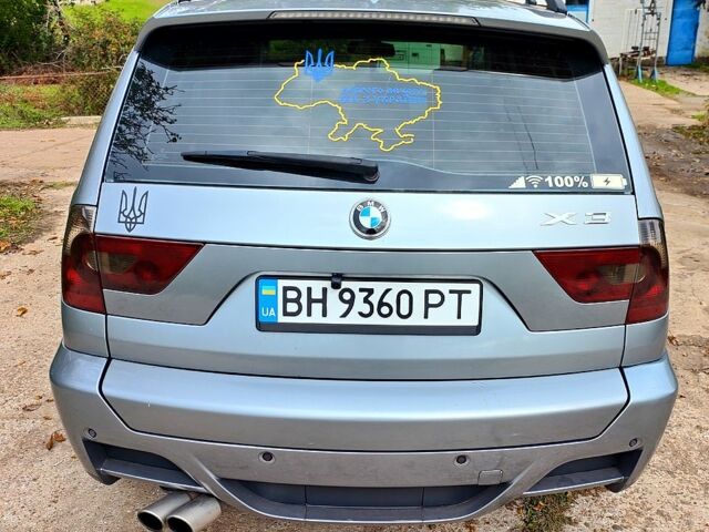 Серый БМВ Х3, объемом двигателя 3 л и пробегом 337 тыс. км за 10000 $, фото 4 на Automoto.ua