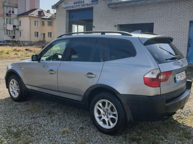 Серый БМВ Х3, объемом двигателя 2.5 л и пробегом 320 тыс. км за 7000 $, фото 4 на Automoto.ua