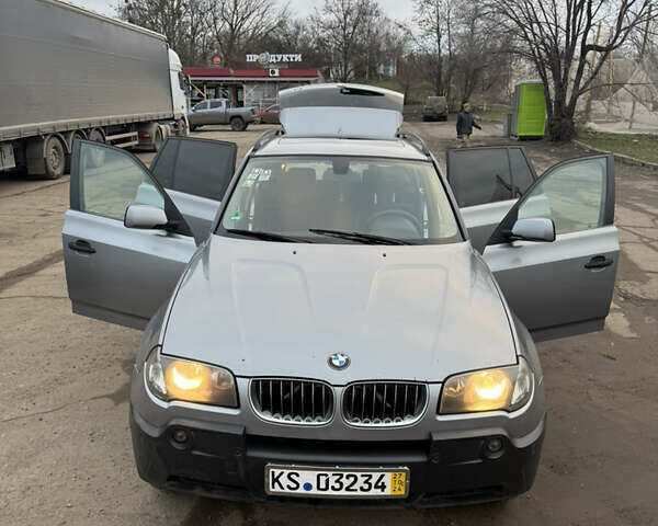 Серый БМВ Х3, объемом двигателя 2 л и пробегом 475 тыс. км за 4618 $, фото 17 на Automoto.ua