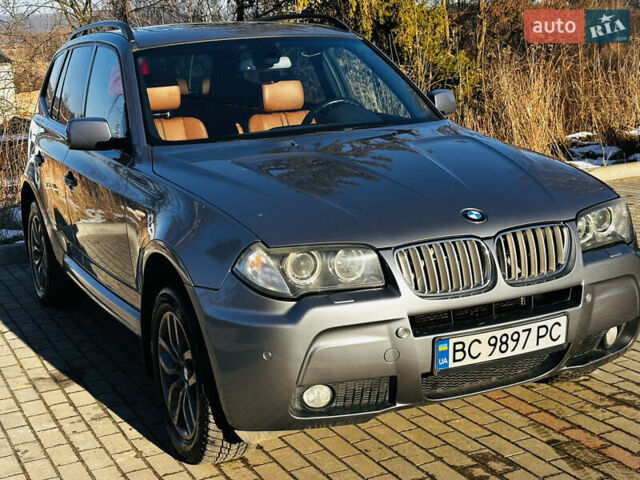 Серый БМВ Х3, объемом двигателя 3 л и пробегом 309 тыс. км за 12500 $, фото 24 на Automoto.ua
