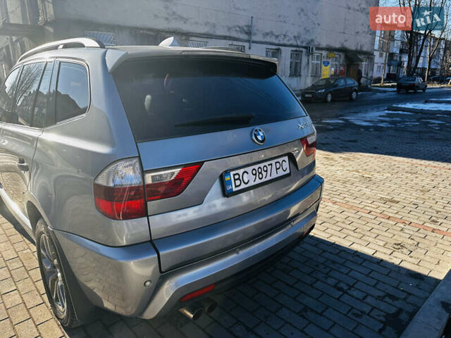 Серый БМВ Х3, объемом двигателя 3 л и пробегом 309 тыс. км за 12500 $, фото 21 на Automoto.ua