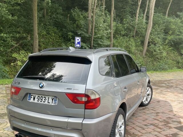 Серый БМВ Х3, объемом двигателя 3 л и пробегом 290 тыс. км за 4800 $, фото 10 на Automoto.ua