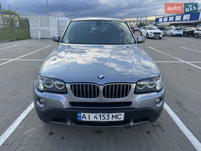 Серый БМВ Х3, объемом двигателя 3 л и пробегом 244 тыс. км за 11500 $, фото 1 на Automoto.ua